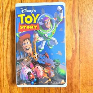 Disney Toy Story VHS 1996 Clamshell Case Pixar Animated Movie 6703-3 Vintage